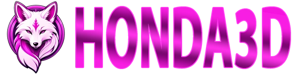 logo HONDA3D